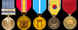 Bill's medals/awards