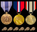 United Nations Kosovo Medal with six clusters; Kosovo Campaign Medal; Iraq Campaign Medal