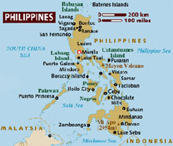 Philippines Map/1944