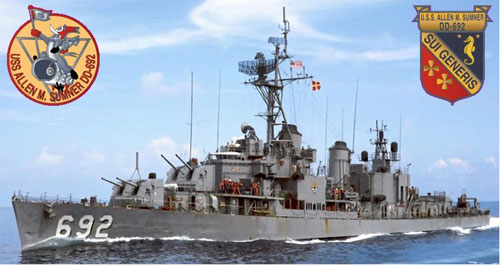 USS Allen M. Sumner; DD-692