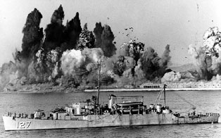 USS Begor; December 24, 1950