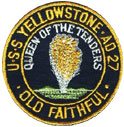 USS Yellowstone; AD-27 patch